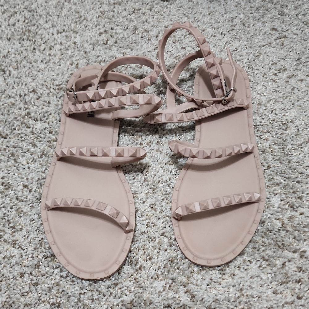 Steve Madden Women's Pink Strappy Sandals